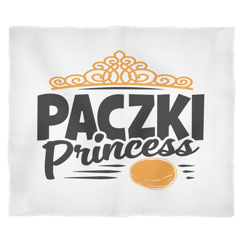 Paczki Princess Fleece Blanket - My Polish Heritage