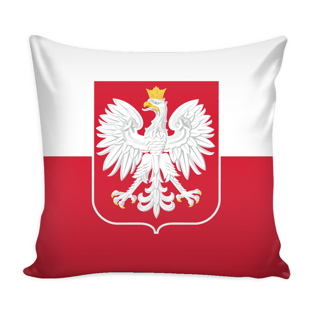 Polish Flag Pillow Case - My Polish Heritage
