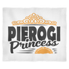 Pierogi Princess Fleece Blanket - My Polish Heritage