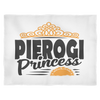 Pierogi Princess Fleece Blanket - My Polish Heritage