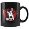 Hussar Warrior Black 11oz Mug - My Polish Heritage