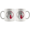 Kotki Dwa White 11oz Mug - My Polish Heritage