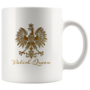 Polish Queen Gold Eagle Coffee Mug. 11oz and 15oz