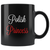Polish Princess Black Mug