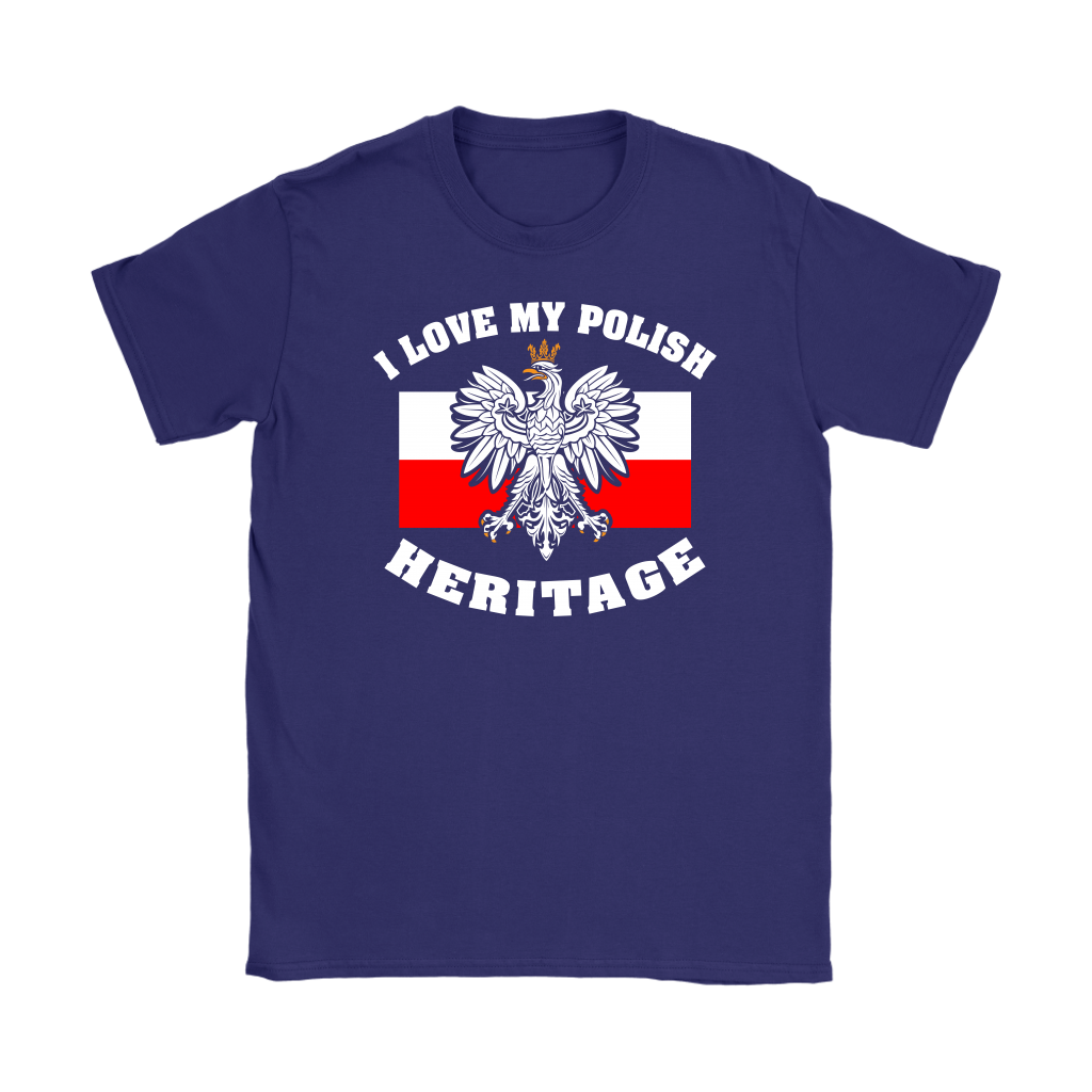 I Love My Polish Heritage I Shirt - My Polish Heritage