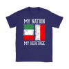 Italian Polish - My Nation My Heritage Shirt - My Polish Heritage