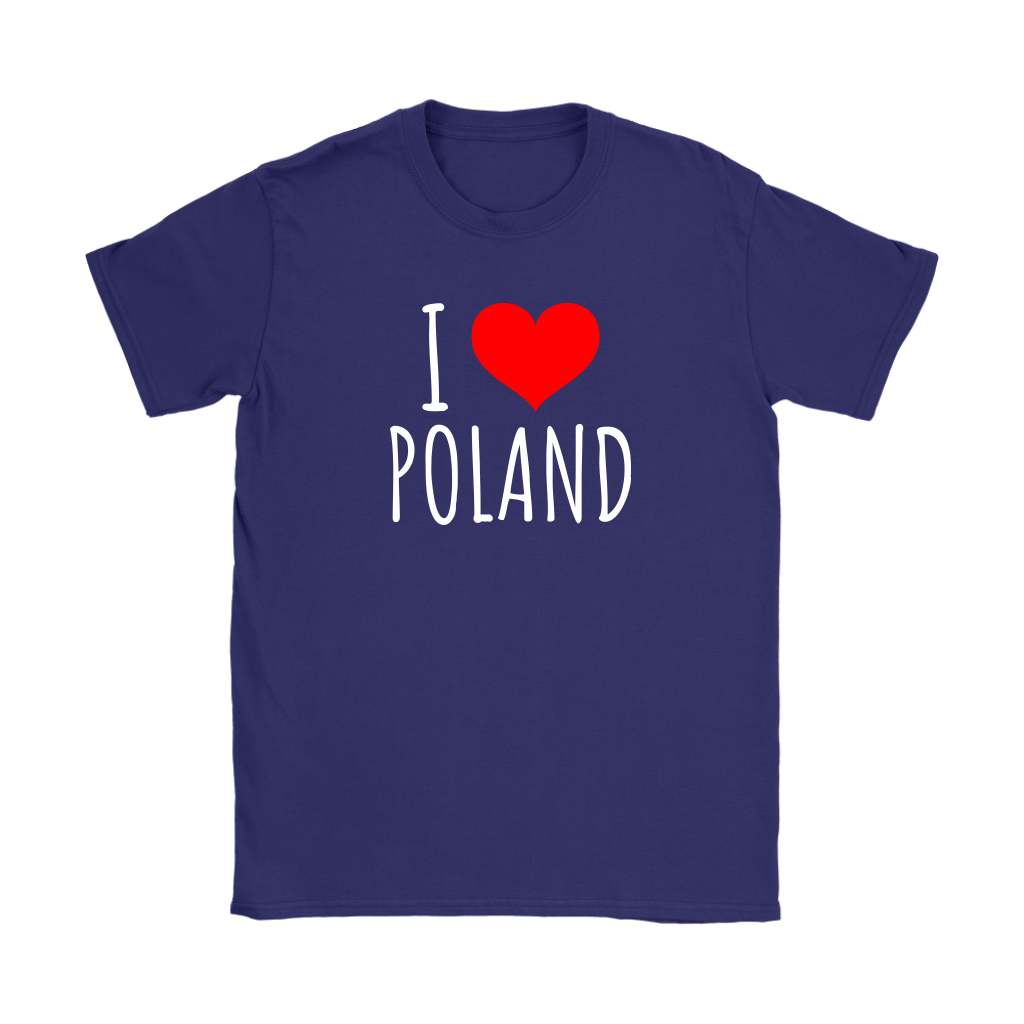 I Love Poland Shirt