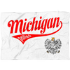 Michigan Polish Fleece Blanket