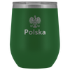 Polska with Eagle Wine Tumbler