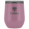 Polska with Eagle Wine Tumbler