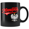 Minnesota Polish Black 11oz Mug