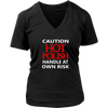 Caution Hot Polish Shirt - My Polish Heritage
