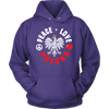 Peace Love Polska Shirt - My Polish Heritage