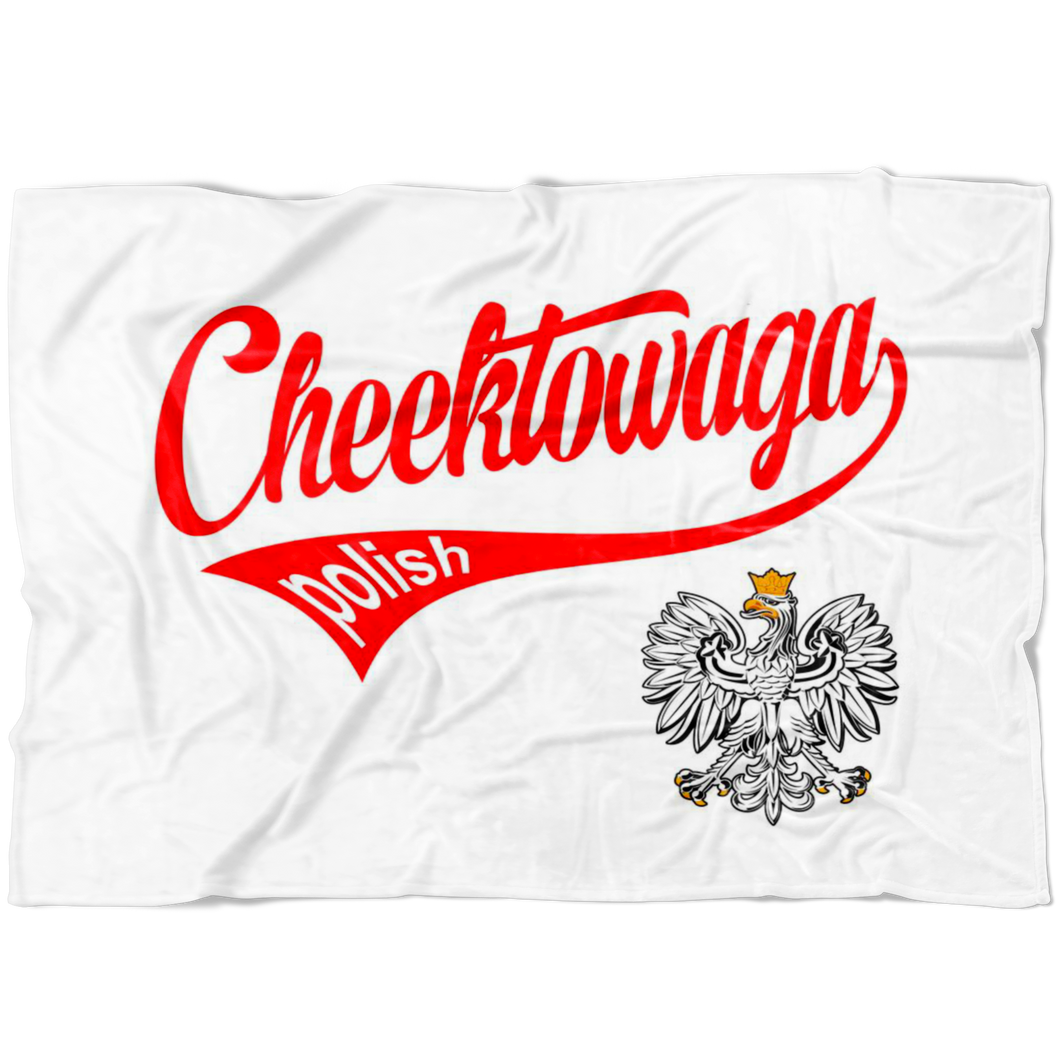 Cheektowaga Polish Fleece Blanket