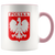 Polska Coat of Arms Eagle Coffee Accent Mug