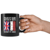 Polish By Blood British By Birth Patriot By Choice Black 11oz Mug - My Polish Heritage
