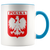 Polska Coat of Arms Eagle Coffee Accent Mug