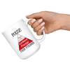 Polish Food Pyramid 15 oz white mug