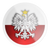 Polish Eagle Circle Decal Sticker