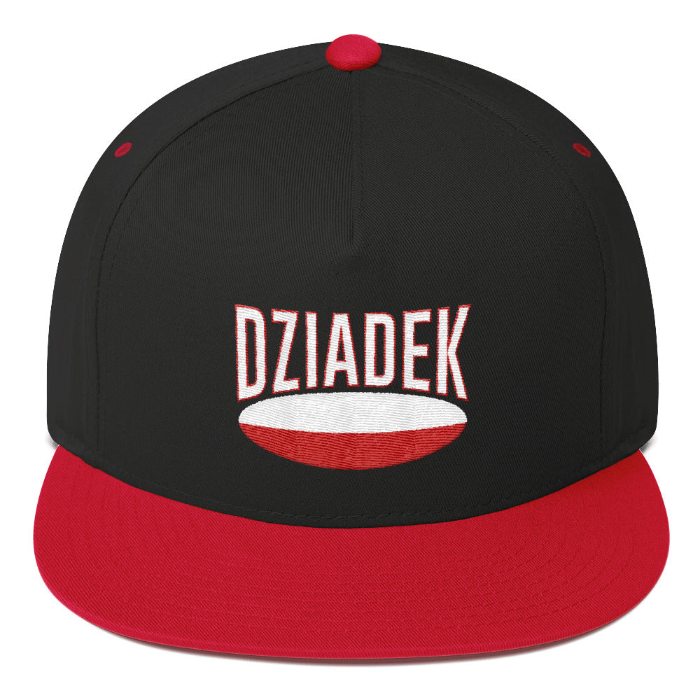 Dziadek Flat Bill Cap - My Polish Heritage