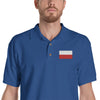 Polish Flag Embroidered Polo Shirt - My Polish Heritage