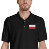 Polish Flag Embroidered Polo Shirt - My Polish Heritage