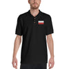 Polish Flag Embroidered Polo Shirt - My Polish Heritage