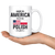 With Polish Parts White 15oz Mug