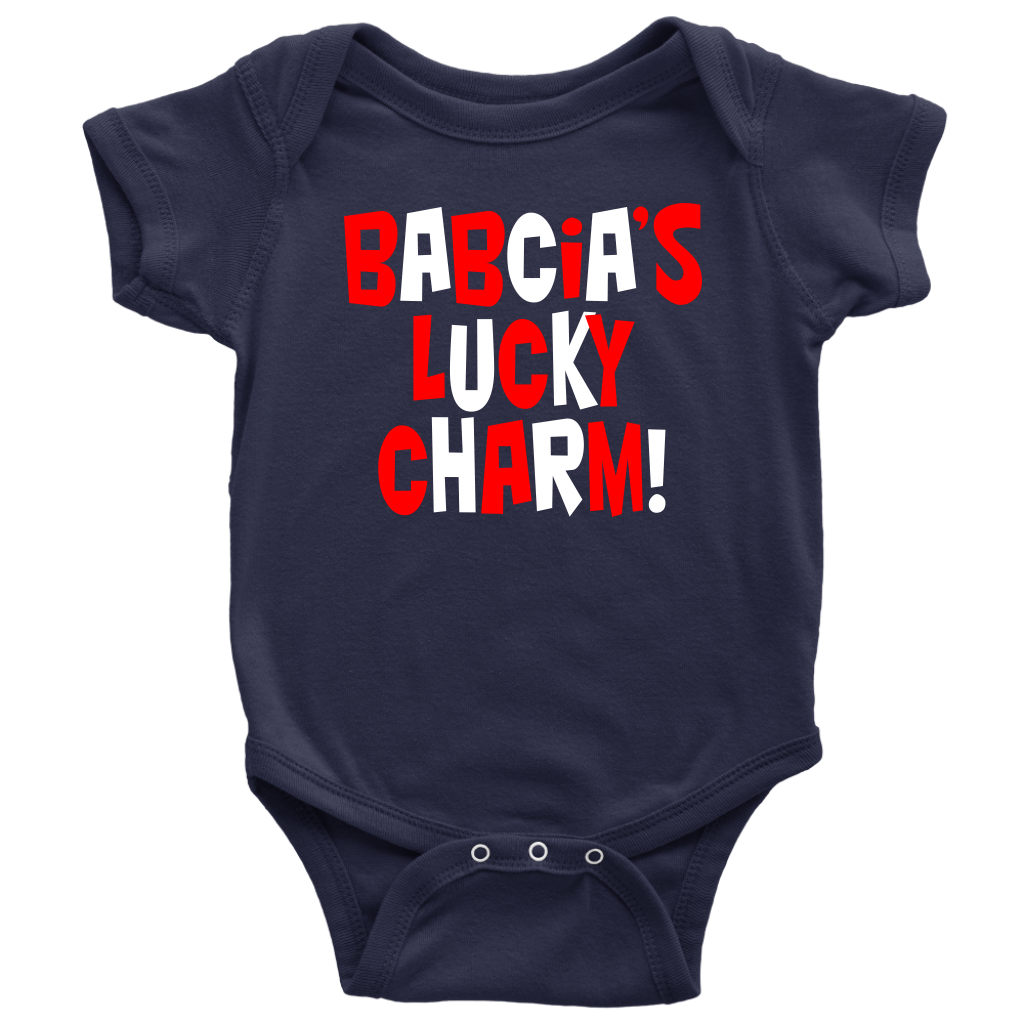 Babcia's Lucky Charm Baby Onesie - My Polish Heritage