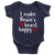 I Make Busia's Heart Happy Baby Onesie - My Polish Heritage