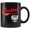 Cleveland Polish Black 11oz Mug - My Polish Heritage