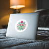Polish Folk Art Floral Design Decal Sticker