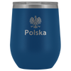 Polska with Eagle Wine Tumbler