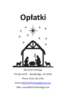 Opłatki Christmas Wafers Set of 4