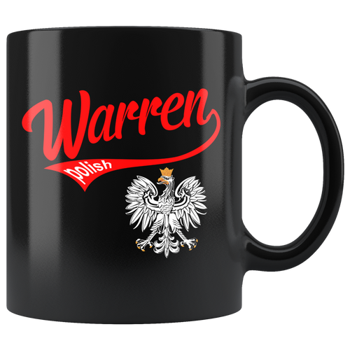 Warren Polish Black 11oz Mug