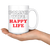 Polish Wife Happy Life 11oz and 15oz Mugs
