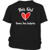 This Girl Loves Her Babcia Kids Shirt