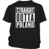 Straight Outta Poland Kids Shirt