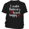 I Make Babcia's Heart Happy Kids Shirt