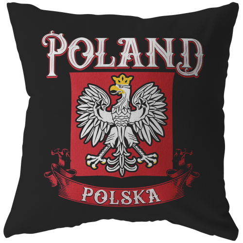 Poland Polska Pillow - My Polish Heritage