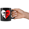 Polish Registered Nurse Black 11oz Mug