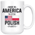 With Polish Parts White 15oz Mug