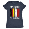 German Polish - My Nation My Heritage Shirt - My Polish Heritage