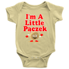 I'm a Little Pączek Baby Onesie - My Polish Heritage
