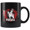 Hussar Polska 11oz Black Mug