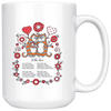 Kotki Dwa II White 15oz Mug - My Polish Heritage