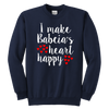 I Make Babcia's Heart Happy Kids Shirt