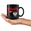 Florida Polish Black 11oz Mug - My Polish Heritage