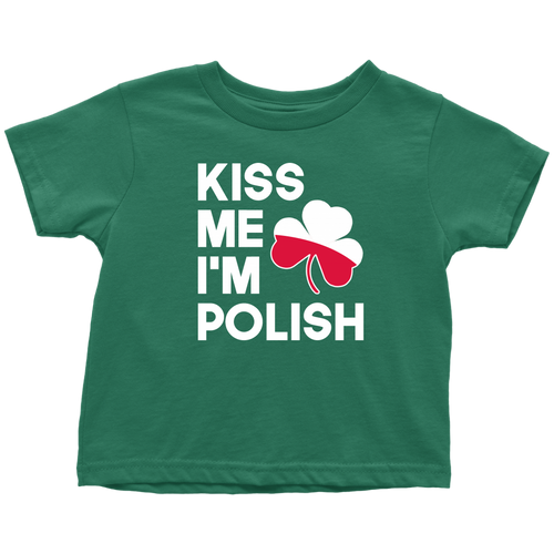 Polish - St. Patrick's Day Toddler Shirt - My Polish Heritage