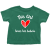 This Girl Loves Her Babcia Toddler Shirt